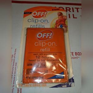 Off! Clip-On Mosquito Repellent Refills 2 Pieces